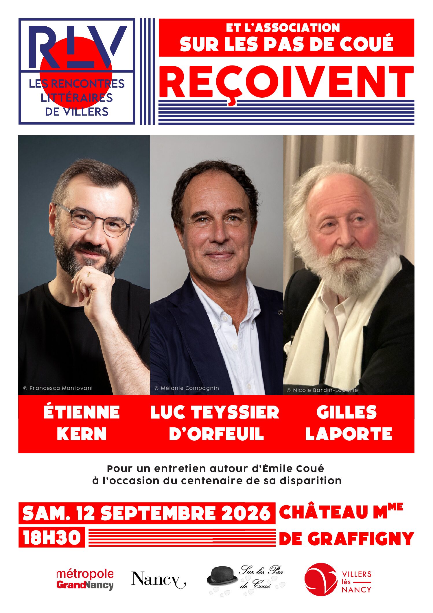 Table Ronde Emile Coué  Samedi 12 Septembre